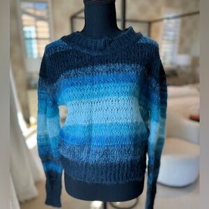 NWT ba&sh Boo Ombré-Stripe Sweater